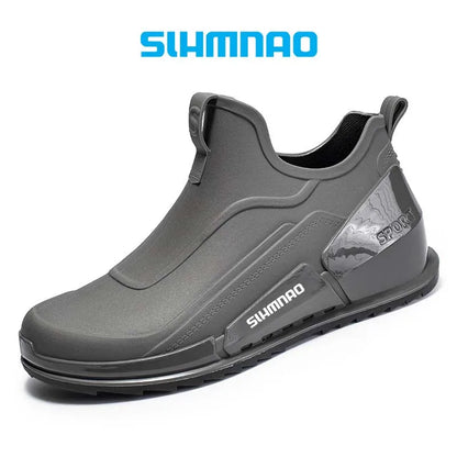 2025 Waterproof Outdoor Fishing Shoes – Lightweight Anti-Slip Rubber Sports Shoes for Hunting, Cycling & Outdoor Activities