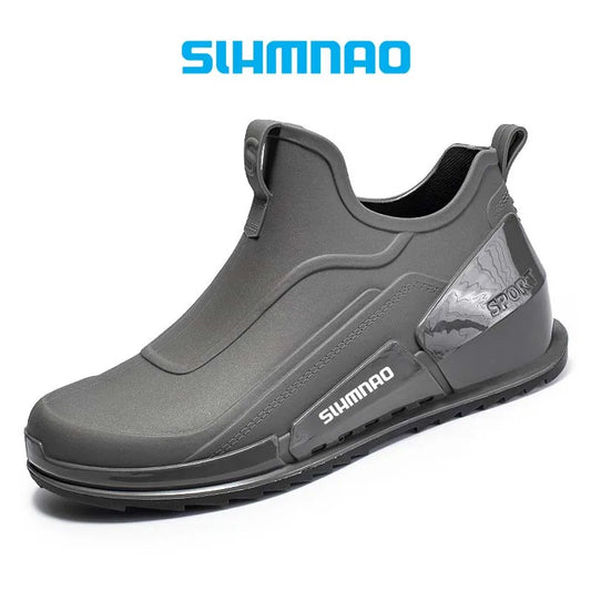 2025 Waterproof Outdoor Fishing Shoes – Lightweight Anti-Slip Rubber Sports Shoes for Hunting, Cycling & Outdoor Activities