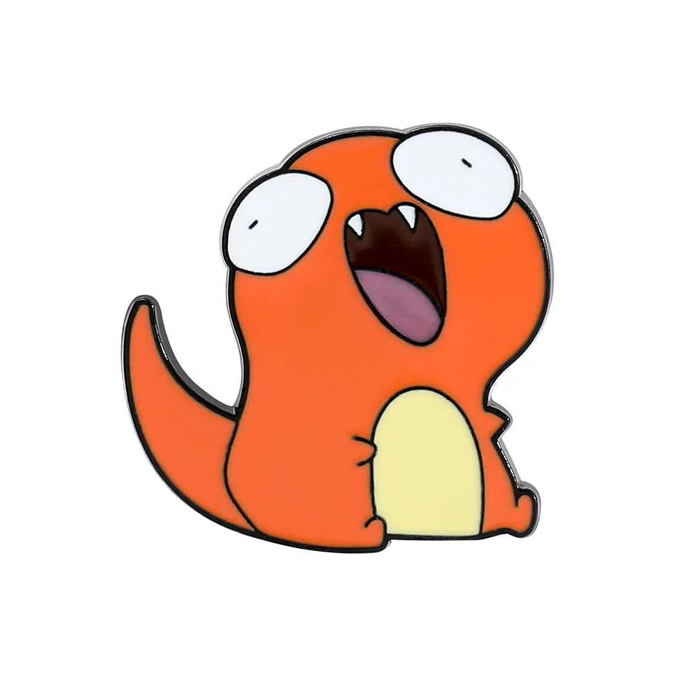 Pokémon Enamel Pin – Pikachu, Bulbasaur, Psyduck & Squirtle Cute Cartoon Brooch Badge