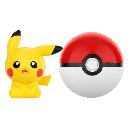 Pokémon Poké Ball Mini Action Figures Set – Pikachu Charmander Bulbasaur Anime Model Toy Gift for Kids