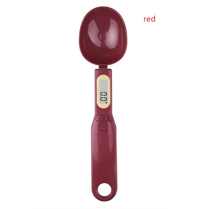 500g 0.1g Digital Kitchen Scale – LCD Electronic Measuring Spoon Scale for Flour, Milk, Coffee & Food, Mini Precision Baking Weighing Tool