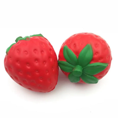 Super Jumbo Strawberry Squishy Toy – 11.5×9CM Cream-Scented Slow-Rising Antistress Squeeze Toy for Kids & Grownups