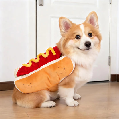 Funny Halloween Pet Transformation Costume – Cute Costume Outfit for Small Dogs & Cats, Creative Pet Clothing for Halloween Parties & Dress-Up