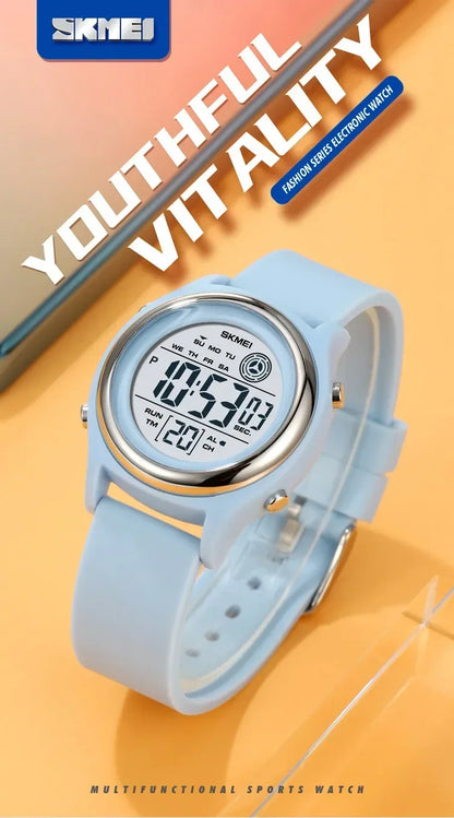 SKMEI 2094 Waterproof Shockproof Digital Sport Watch (Women’s Luxury Countdown Stopwatch)