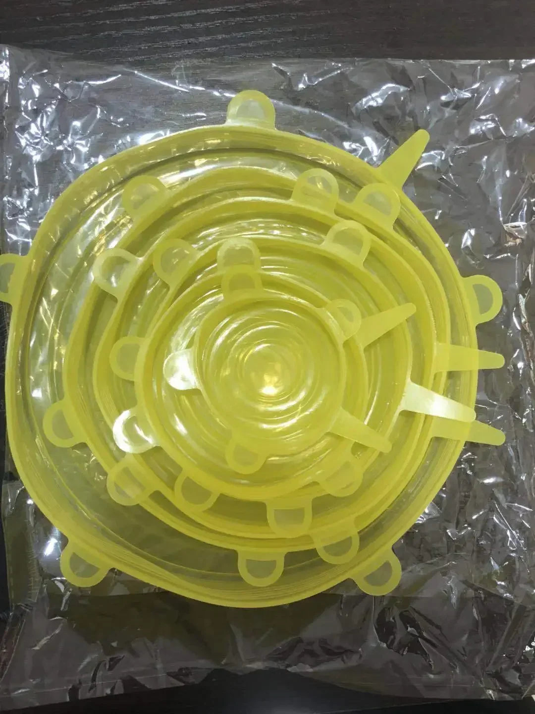 Reusable Silicone Stretch Lids – Flexible Food Covers for Bowls & Containers, Airtight Fresh-Keeping Kitchen Storage Accessories