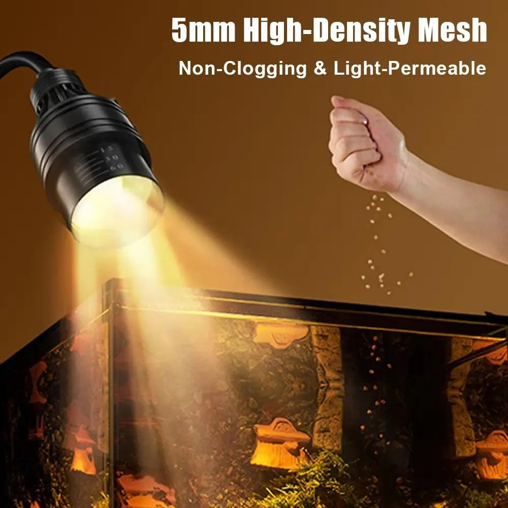 Magnetic Fish Tank Lid Cover – Sturdy DIY Mesh Aquarium Cover with Easy Installation for Fish & Turtle Tanks, Protective Net Lid