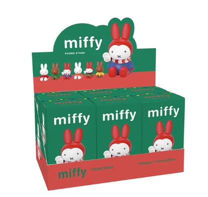 Caja Ciega Original de la Serie Miffy Estilo Antiguo – Minifiguras Lindas de Grano, Adornos Colgantes de Personajes de Anime, Juguetes y Regalos Coleccionables para Festivales