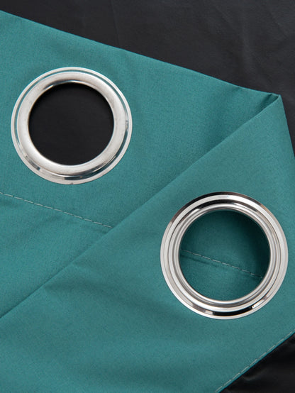 100% Blackout Grommet Curtain Panel – Total Privacy Window Drapes for Bedroom & Living Room