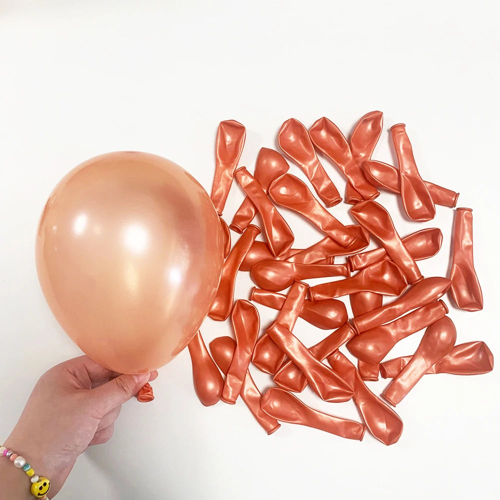 Retro Latex Balloons – 5/10/12/18 Inch White, Sand, Pink, Coffee & Sage Green Balloons for Birthday, Baby Shower & Wedding Decor