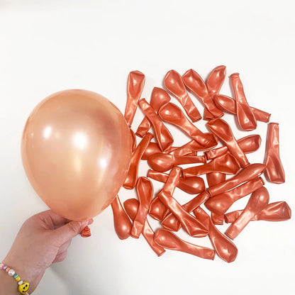 Retro Latex Balloons – 5/10/12/18 Inch White, Sand, Pink, Coffee & Sage Green Balloons for Birthday, Baby Shower & Wedding Decor