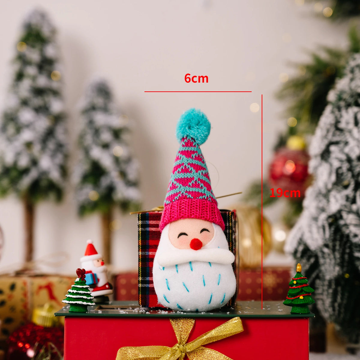 Red Star Christmas Tree Ornament – DIY Hanging Pendant Decoration for Xmas, New Year Party, Home Decor & Holiday Gifts