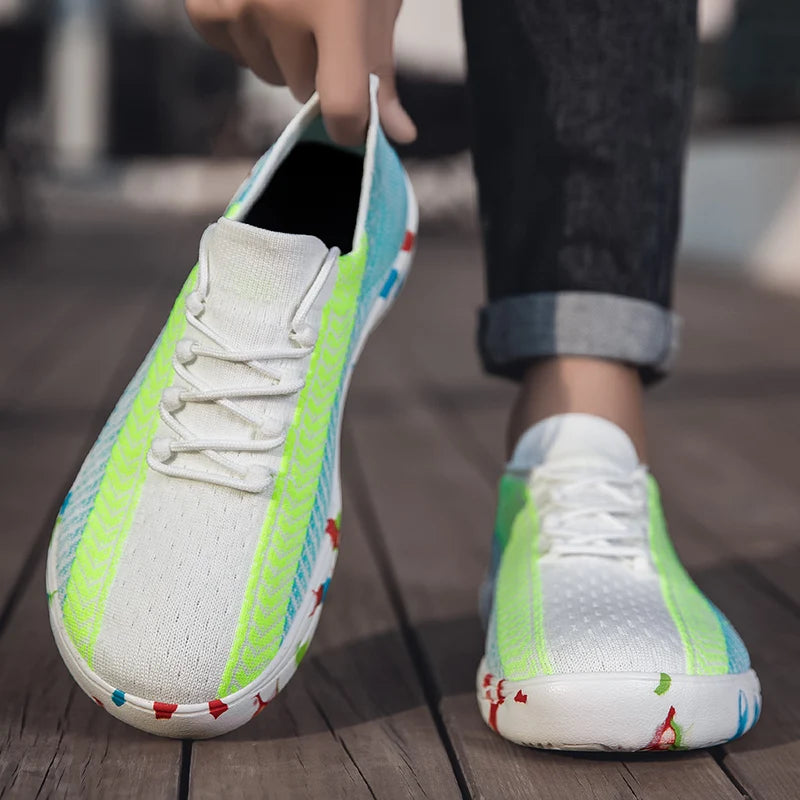 Chaussures de marche larges pour hommes – Baskets décontractées extra larges, chaussures confortables, légères et souples pour pieds larges