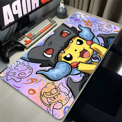 Pikachu Pokémon Large Gaming Mouse Pad – Rubber Desk Mat for Keyboard & PC Setup Kawaii Anime Style