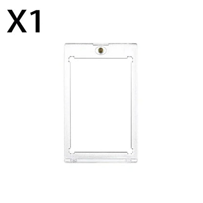 Ensemble de supports pour cartes à collectionner Pokémon – Présentoir magnétique triangulaire en acrylique avec protection étanche pour cartes de collection