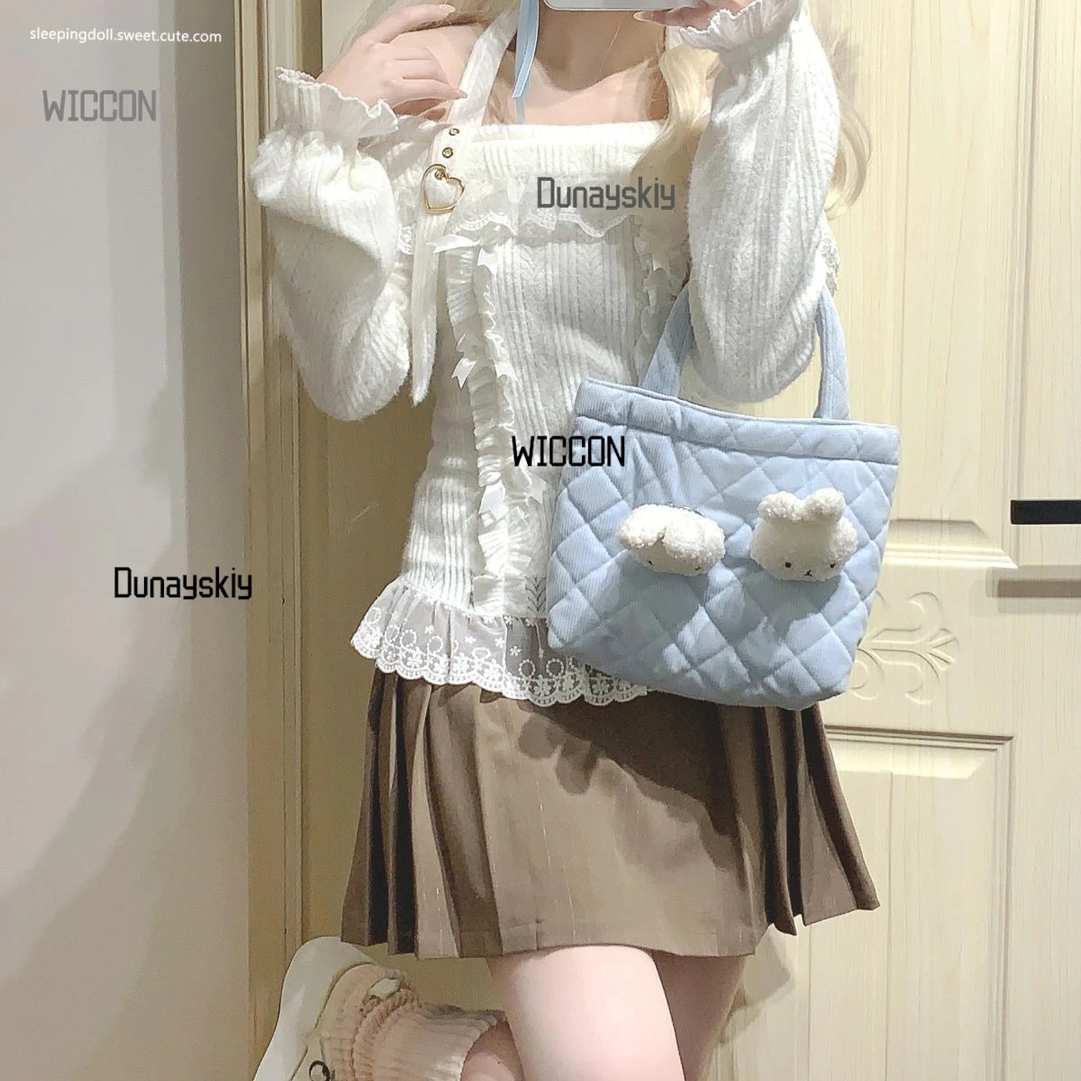 Woman Character Angel Role Play Costume – Japanese Anime Kimono Slit Elf Goddess Dress COS Uniform Set