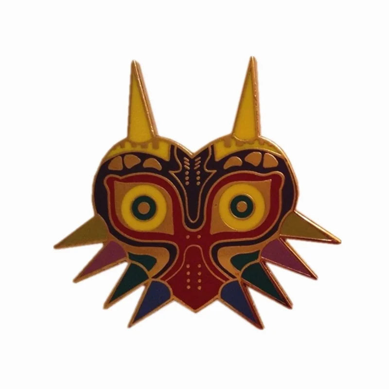 Anime Game Enamel Pins – Metal Lapel Brooch Set for Backpack, Costume & Cosplay Accessories Gift