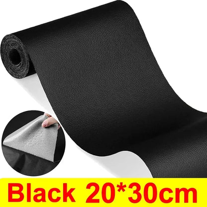 Parche de Cinta Autoadhesiva de Cuero para Reparación de Sofás, Sillones, Asientos de Coche y Muebles