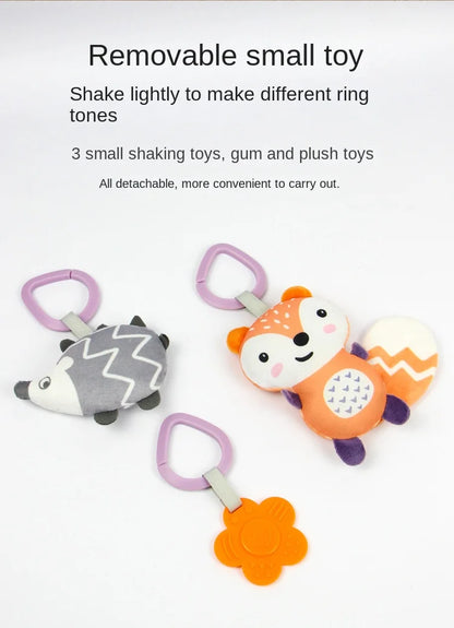 Juguete Colgante para Asiento de Bebé – Sonajero Colgante para Centro de Actividades Infantiles, Juguete Sensorial para Cochecito y Cuna para el Desarrollo Temprano, Juguete para Patadas para Bebés, Regalo para Niños Pequeños y Recién Nacidos