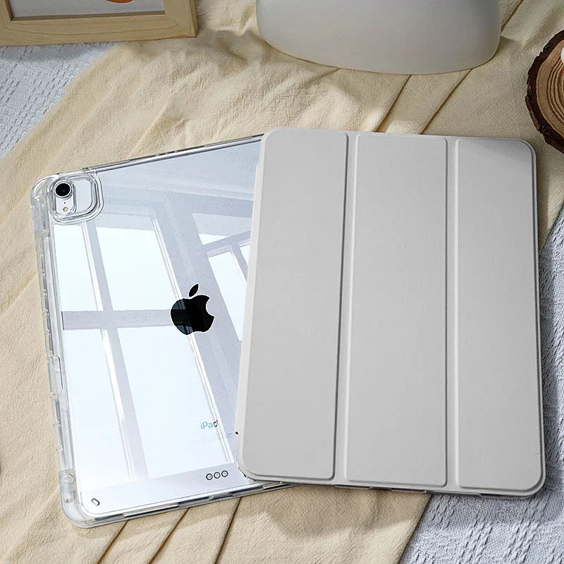 iPad Case with Pencil Holder for iPad A16, A19, 12th & 11th Gen (2026), Air 11/13, Air 8 M4/M3/M2, Pro 11/12.9/13 M4 & M5, Air 4/5, 10.9, 10.5, 10.2 & 9.7