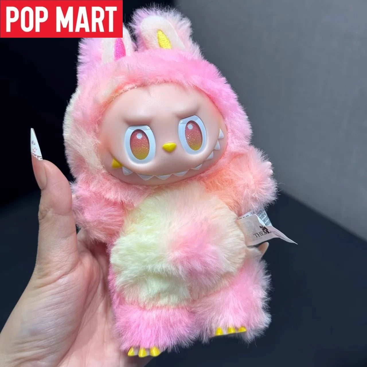 POP MART Labubu Big Into Energy Peluche Boîte Mystère – Jouet Figurine Souple de Collection Officiel & Décoration d'Intérieur