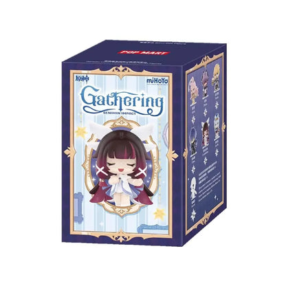 POP MART Genshin Impact New Year Gathering Q Version Series – Mystery Blind Random Box Action Figure, Collectible Toy & Surprise Gift