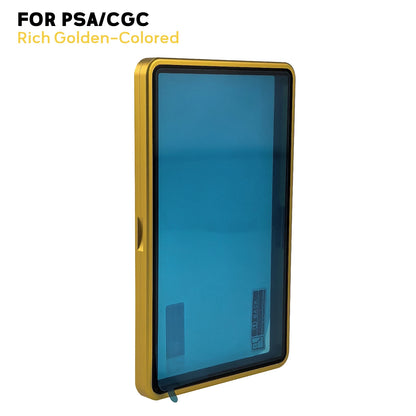Aluminum Alloy Graded Card Case – PSA/CGC Slab Protector with UV & Scratch Resistant Magnetic Display Box