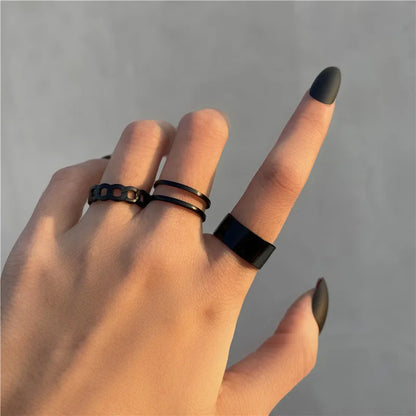 Juego de anillos bohemio dorado para mujer – Anillos apilables de cristal con diseño de amor, corazón, luna, flecha, flor y letra | Regalo de joyería bohemia para boda