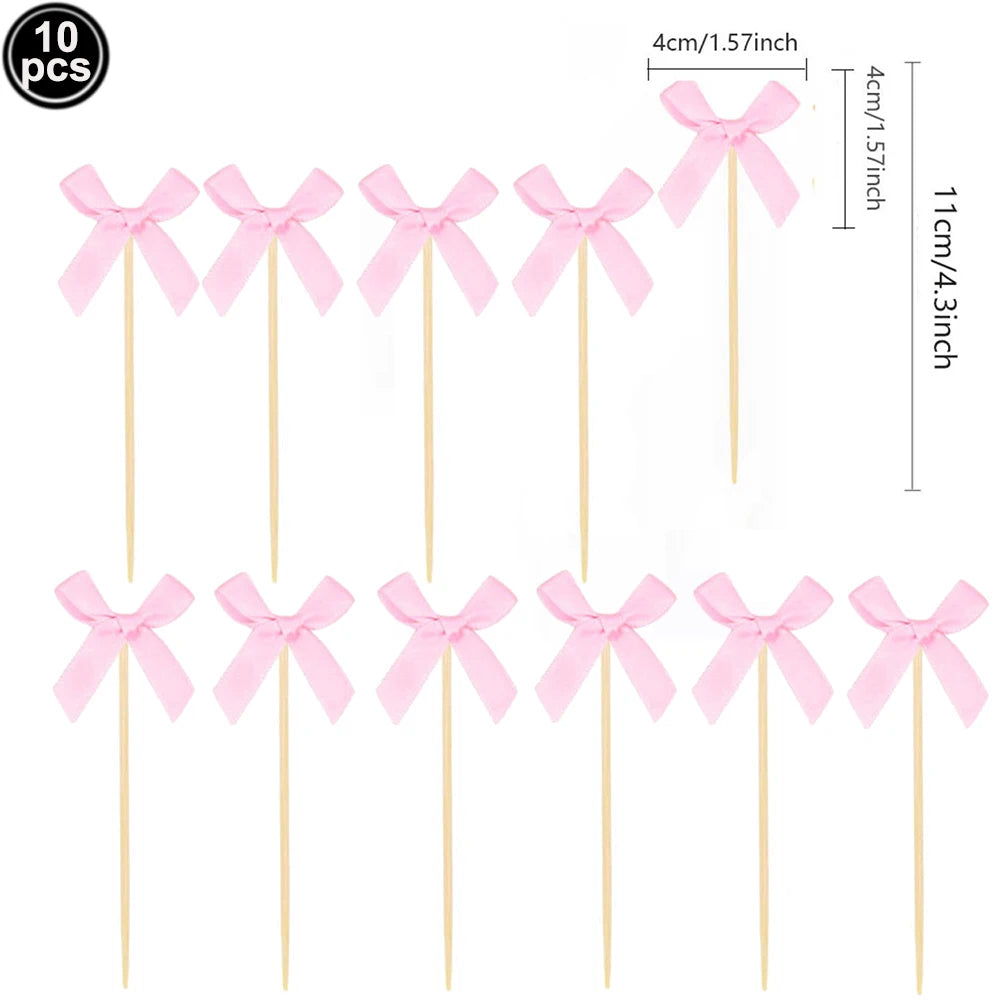 Kit de Fête d'Anniversaire Rose – Thème Princesse Bannière, Ballons Nœud, Pailles, Assiettes en Papier Jetables, Serviettes et Gobelets Vaisselle Décorations pour Fêtes d'Anniversaire de Filles