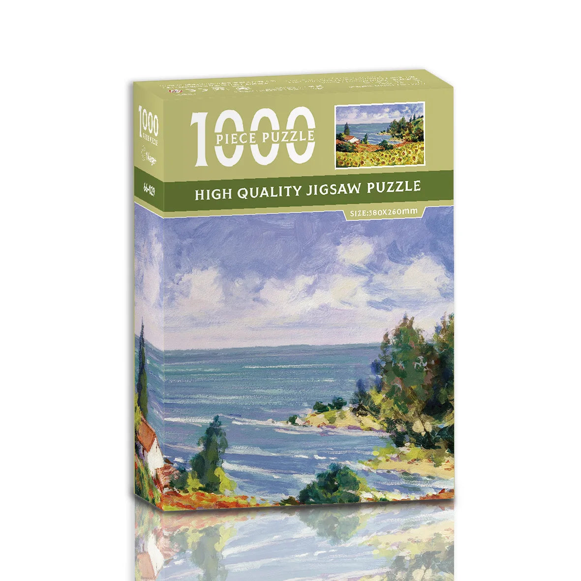Mini puzzle de 1000 pièces – Puzzle de peinture à l'huile célèbre de Van Gogh pour adultes, jeu de puzzle d'art 38 × 26 cm, jouet éducatif casse-tête et cadeau de Noël