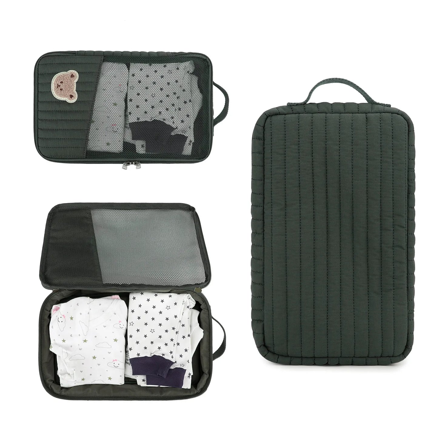 Joli sac de rangement pour couches de bébé – à suspendre à la poussette pour les couches, les vêtements, les voyages et les essentiels de la chambre de bébé