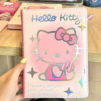 A6 Cuaderno de gato bonito - Diario de gatitos de dibujos animados, diario de estudiante y libro para colorear