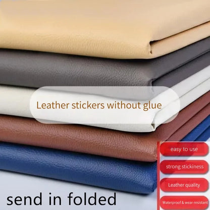 Leather Repair Tape PU Leather Patch Self-Adhesive for Sofa Couch Car Seat Bed Head Furniture Renovation Repair Home Decoration