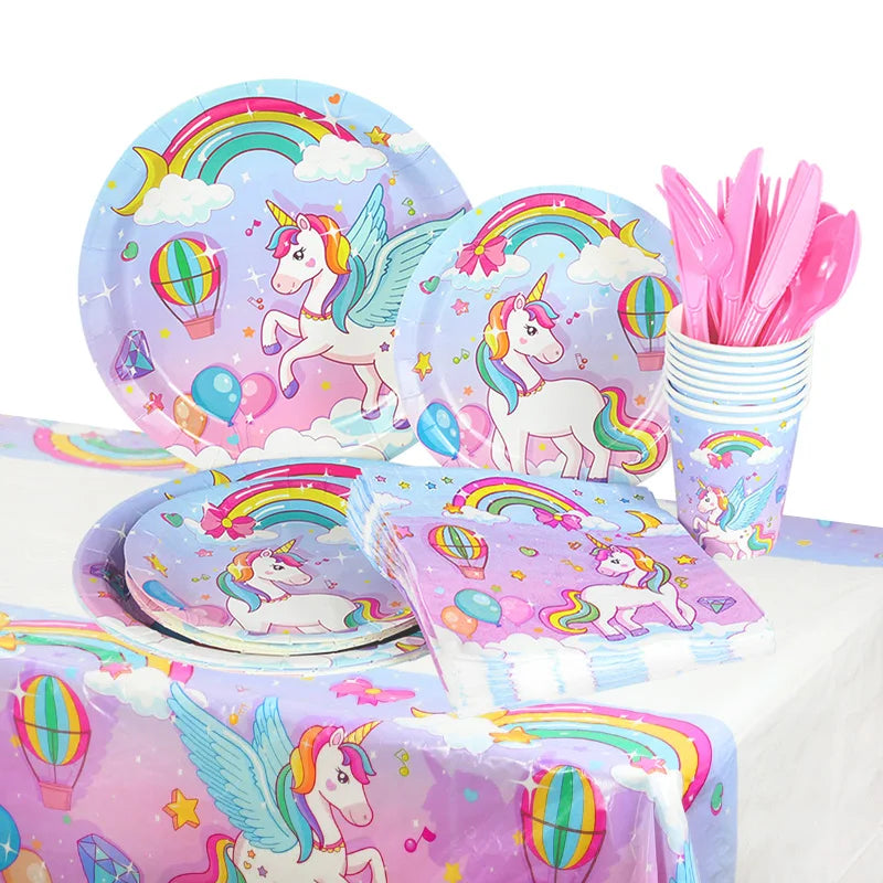 Large Standing Unicorn Foil Balloon – Kids' Unicorn Birthday Party Decoration, Cute Animal Balloon for Girls, Baby Shower & Party Favors