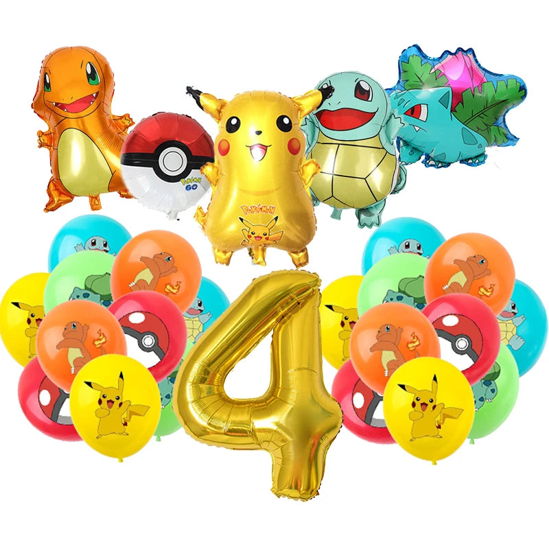 Pokémon Birthday Gift Bags – Pikachu Candy Loot Bags for Party Decorations, Goody Bags & Fillers Supplies