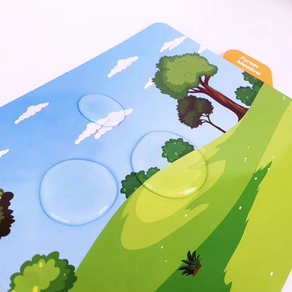 Kids Reusable Scene Sticker Book – DIY Cartoon Animal Puzzle Sticker Game, Early Learning Cognition Toy, Creative Educational Activity Gift for Children