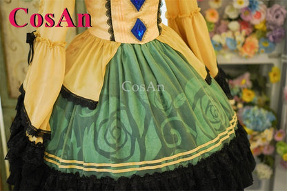 Touhou Project Komeiji Koishi Cosplay Costume Dress – Elegant Sweet Formal Outfit for Game Cosplay, Party, Halloween & Roleplay Wear