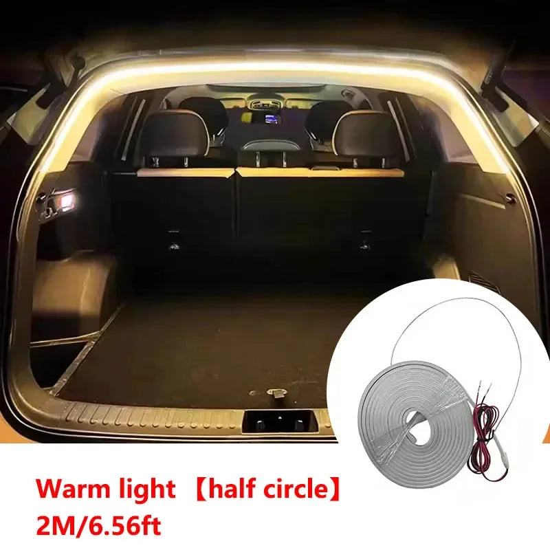 Automatic LED Car Trunk Light Strip – High-Brightness Wireless Tailgate Ambient Interior Lighting