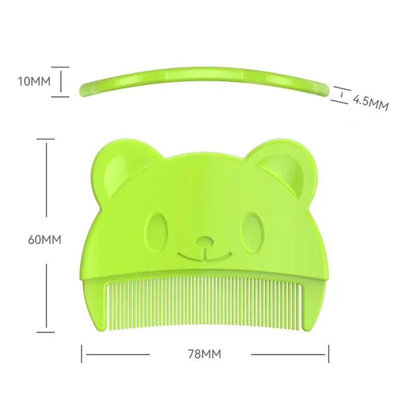 Masseur de cuir chevelu et brosse à cheveux doux en silicone pour bébé – Peigne de bain doux pour nouveau-nés, nourrissons et tout-petits