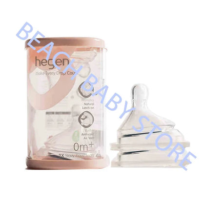 Hegen Original PPSU Baby Bottle Gift Set with Storage Lid, Pacifier & Water Bottle
