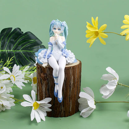 Hatsune Miku Anime Figure – Virtual Singer Manga Statue Figurine Model Toy for Desk Decoration, Cake Topper & Gift