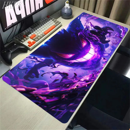 Gengar Gaming Mouse Pad – Large Extended Desk Mat with LockEdge Design for Keyboard & Computer Setup