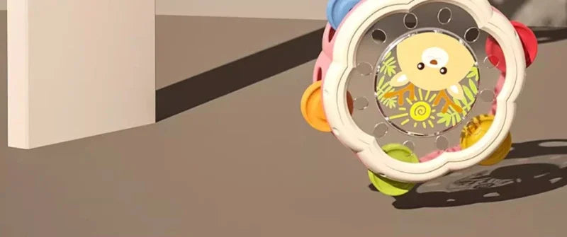 Tambor Musical para Bebés – Instrumento Montessori de Aprendizaje Temprano para Niños de 1 a 3 años, Juguete Musical Interactivo para el Desarrollo Manual, Juego Sensorial y Regalo Educativo