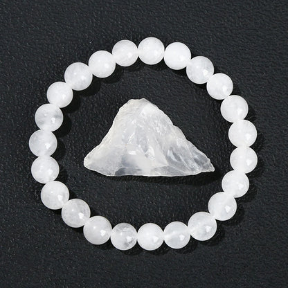 Bracelet en perles de lapis-lazuli naturel, de quartz et d'améthyste – Bijou énergétique de guérison Reiki en cristal pour hommes et femmes