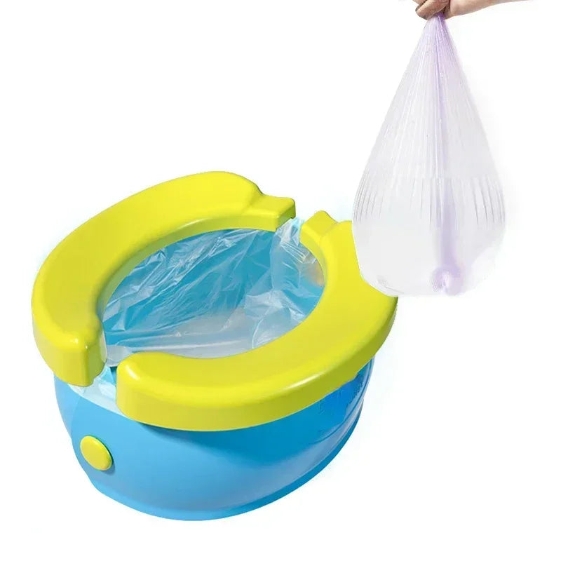 Asiento Plegable de Entrenamiento para Inodoro de Bebés – Entrenador Portátil de Inodoro para Niños y Niñas, Asiento de Viaje Fácil de Limpiar