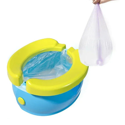 Asiento Plegable de Entrenamiento para Inodoro de Bebés – Entrenador Portátil de Inodoro para Niños y Niñas, Asiento de Viaje Fácil de Limpiar