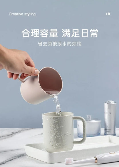 Jolie tasse à brosse à dents inspirée des animes | Verre de rinçage portable pour la salle de bain et les cadeaux