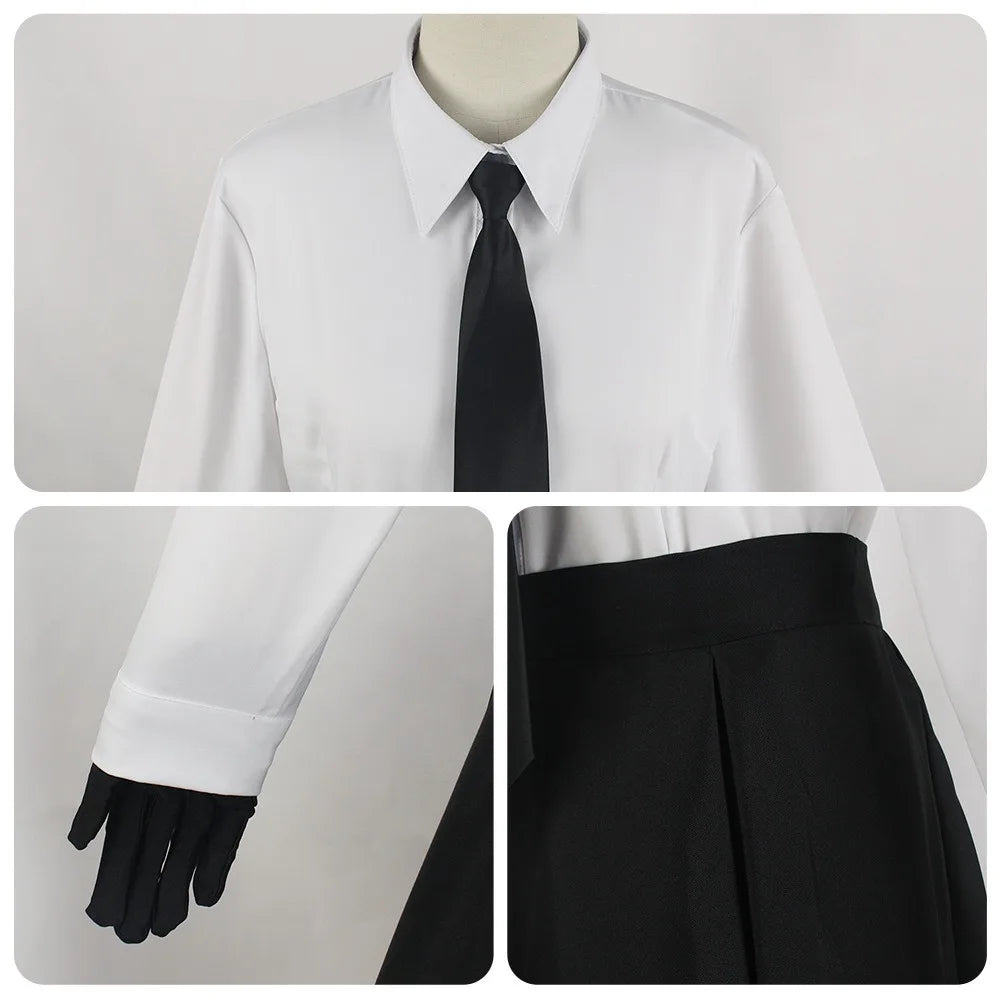 Akiko Yosano Cosplay Costume – Full Set Dress with Headwear (Anime Convention Outfit)