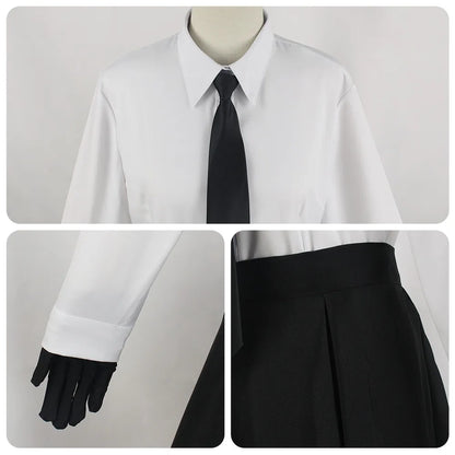 Akiko Yosano Cosplay Costume – Full Set Dress with Headwear (Anime Convention Outfit)