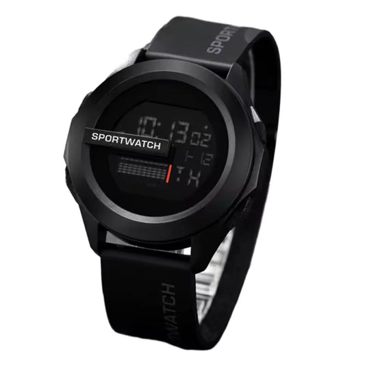 Reloj deportivo digital LED multifunción para hombre (resistente al agua, fitness, alarma)
