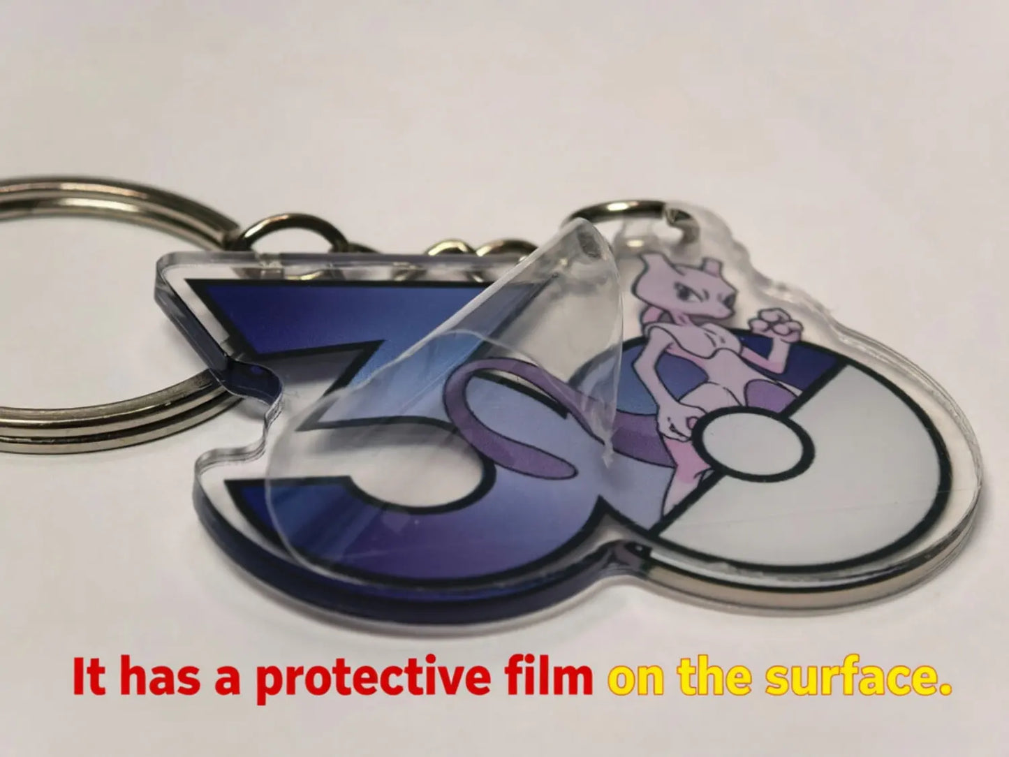 Pokémon 30th Anniversary Acrylic Keychain – Captain Pikachu, Eevee & Eeveelutions (50 Styles)